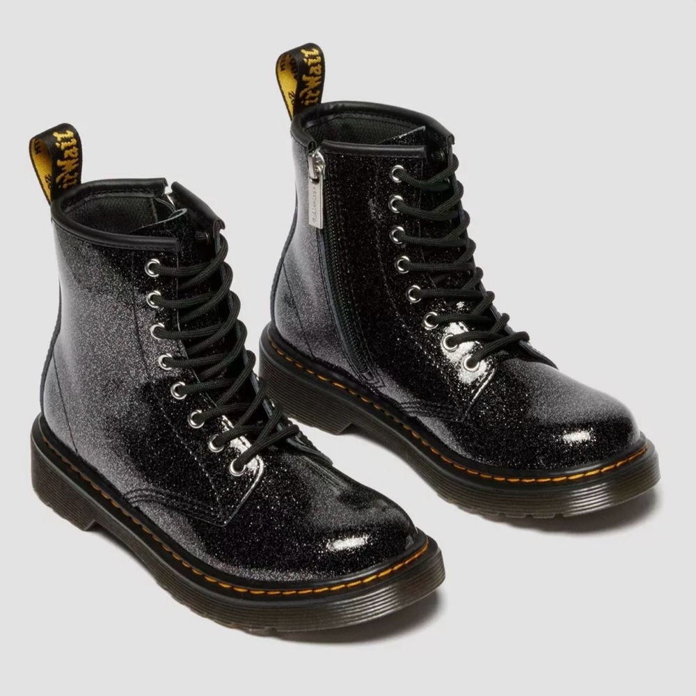 Doc/Dr. Martens 1460 GLITTER PATENT LEATHER BOOTS size- 5women’s, 3.5youth